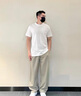 Camat Killy【100%純棉】高端100S液氨冰絲光棉男士短袖t恤高檔國際品牌夏季 深藍色（涼感 透氣 抗菌） L (適合120-135斤) 曬單實(shí)拍圖