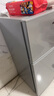奧克斯（AUX）家用雙門迷你小型冰箱 冷藏冷凍保鮮小冰箱 宿舍租房節(jié)能電冰箱 【店長推薦】BCD-38K122 升級款 銀色 曬單實(shí)拍圖