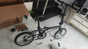 大行（DAHON）折疊自行車16英寸YUKI超輕迷你便攜男女式通勤單車KT610 黑色  曬單實(shí)拍圖
