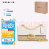 蔻馳（COACH）【品牌直供】女士ELIZA小號(hào)單肩斜挎包小方包 七夕禮物 送女友 曬單實(shí)拍圖