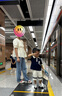 三彩2025夏季新款圓領(lǐng)泡泡袖純棉小衫寬松娃娃衫襯衣氣質(zhì)M 鵝黃 S 155/80A 曬單實拍圖