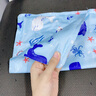 小潔匠選德國夏天冰墊坐墊辦公室椅墊學(xué)生久坐凝膠涼水墊降溫神器屁墊寵物 海洋世界【30*40CM】凝砂冰膠 曬單實(shí)拍圖