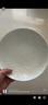 景德鎮陶瓷影青瓷餐具套裝家用簡(jiǎn)約中式浮雕碗碟整套碗盤(pán)散件送長(cháng)輩禮品 絲絲花語(yǔ)-8.5英寸淺盤(pán) 6頭 曬單實(shí)拍圖