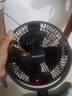 MEUDEEN充電風(fēng)扇大容量電池宿舍床頭桌面戶外夾扇大風(fēng)力續(xù)航靜音USB風(fēng)扇 8寸夾子風(fēng)扇 5000毫安吹風(fēng)10小時 曬單實拍圖