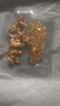 沙金立體3D龍柱男女掛墜項(xiàng)墜 鍍24K黃金龍頭吊墜項(xiàng)鏈送男友禮物 單吊墜 曬單實(shí)拍圖