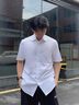 京東京造短袖襯衫男商務(wù)長絨棉襯衣男白襯衫外套男裝 白色 40 曬單實拍圖