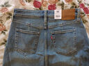 Levi's【商場(chǎng)同款】李維斯25春夏新款女士洗水牛仔半身裙003WA 藍(lán)色 XL (28) 曬單實(shí)拍圖