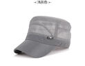 吉普（JEEP）帽子男平頂帽鴨舌帽夏季網(wǎng)眼速干棒球帽戶外太陽(yáng)帽遮陽(yáng)帽 巖嶺灰 曬單實(shí)拍圖