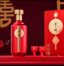 金六福 長壽圖中國紅 清香型白酒 53度 500ml*6瓶 整箱裝 結(jié)婚喜宴聚會(huì) 曬單實(shí)拍圖