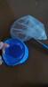 純酷撈魚網(wǎng)兜細網(wǎng)可伸縮蝴蝶蜻蜓兒童小魚蝌蚪龍蝦昆蟲網(wǎng)捕抓蜜蜂神器 0.001m 網(wǎng)眼伸縮白網(wǎng)【粉色】 曬單實拍圖