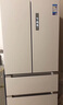 美的（Midea）508升法式多門四開門一級(jí)能效雙系統(tǒng)雙循環(huán)除菌凈味國(guó)家補(bǔ)貼20%家用冰箱大容量BCD-508WTPZM(E)白 曬單實(shí)拍圖