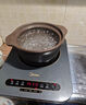 陌上纖虹日式電磁爐砂鍋家用煲湯沙鍋餐飲瓦煲燃氣灶雞公煲耐高溫陶瓷燉盅 電磁爐砂鍋（2-4人使用） 3L 無(wú)需導熱片 曬單實(shí)拍圖