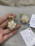 璞斯林S925銀針?lè)ㄊ捷p奢金屬花瓣耳墜小眾設(shè)計(jì)感復(fù)古氣質(zhì)個(gè)性高級(jí)感耳環(huán) 金屬花瓣耳墜 曬單實(shí)拍圖