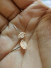 999純銀山茶花耳釘女小眾設(shè)計(jì)感耳環(huán)2025新款爆款精致耳飾高級感 山茶花耳釘一對【999足銀】 曬單實(shí)拍圖