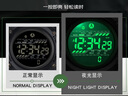 雷利時(shí)電子手表男學(xué)生青少年軍訓(xùn)戶外運(yùn)動(dòng)計(jì)時(shí)計(jì)步多功能鬧鐘防水腕表 2180.全黑【禮盒包裝】 曬單實(shí)拍圖