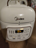 美的（Midea）國家補貼小白鍋電高壓飯煲1.8L迷你304不銹鋼壓力鍋 智能預約煮飯煮粥開蓋火鍋MY-E2925G飯煲1-3人 曬單實拍圖