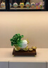 菲斯鉑亞百財(cái)如意玉白菜擺件招財(cái)客廳酒柜裝飾品送朋友客戶(hù)喬遷新居禮店鋪 全銅百財(cái)如意白菜24*16*23cm 曬單實(shí)拍圖