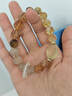 靈機(jī)生活館【大富婆】招財(cái)黃水晶手鏈女 天然水晶金發(fā)晶輕奢轉(zhuǎn)運(yùn)路路通手串 曬單實(shí)拍圖