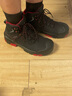 代爾塔全能防水耐磨牛皮安全鞋 非金屬防砸防刺穿耐熱 幫面防切割耐油勞保鞋 301356 中幫(301356) 39 曬單實(shí)拍圖