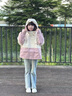 G.DUCKKIDS兒童沖鋒衣三合一女童外套秋冬可拆卸內膽夾棉風(fēng)衣戶(hù)外服女孩上衣 單件外套 120 建議110-120cm6-7歲cm 曬單實(shí)拍圖