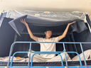 君鎏學(xué)生宿舍蚊帳2025新款寢室上下鋪100%遮光隱私床簾六面全包雙 藏青-免裝免套-五面遮光 90cm*190cm*110cm 長寬高可調(diào)節(jié) 曬單實拍圖