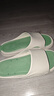 Dickies拖鞋男時(shí)尚休閑拖鞋居家戶(hù)外沙灘輕便潮流一字拖 白綠 45  曬單實(shí)拍圖
