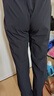 蕉下（beneunder）休閑褲子男通勤高彈戶外長褲四季可穿EL594漫暮黑L 曬單實拍圖