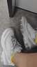 斯凱奇（Skechers）女鞋夏季2025新款老爹鞋厚底增高熊貓鞋百搭運(yùn)動(dòng)鞋輕便休閑鞋 896180-WLV 36 曬單實(shí)拍圖