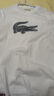 LACOSTE法國鱷魚(yú)男裝經(jīng)典圖案簡(jiǎn)約休閑百搭運動(dòng)短袖T恤|TH2042 AU8/白色 均碼 3 170 曬單實(shí)拍圖