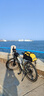 西騎者（WestBiking） 自行車(chē)包山地車(chē)馱包尾包后貨架駝包后鞍座包騎行防水貨架包 黑黃色 曬單實(shí)拍圖