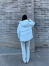 波司登（BOSIDENG）新款羽絨服七夕禮物女款保暖防風(fēng)舒適顯瘦短款厚冬季外套 凈水藍|5981-歐若風(fēng)-店長推薦 M 165/88A 【110斤-120斤】 曬單實拍圖