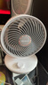 夏普（SHARP)小風(fēng)鈴空氣循環(huán)扇電風(fēng)扇家用小型桌面臺式宿舍臥室辦公室靜輕音抑菌扇葉搖頭臺扇PJ-CA230B-A 曬單實(shí)拍圖