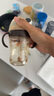 世喜嬰兒學飲杯7個月以上鴨嘴杯PPSU喝水奶瓶重力球兒童吸管水杯300ml 曬單實拍圖