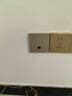 飛魚星全屋WiFi7面板ap套裝家用BE5100超千兆ac+ap組網(wǎng)PoE路由器 全2.5G口丨4個(gè)面板套裝 4個(gè)超薄面板+5口主機(jī)【薄暮金】 曬單實(shí)拍圖