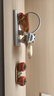 赟婭招財(cái)貓流沙畫(huà)裝飾品擺件入戶(hù)玄關(guān)鑰匙收納家居客廳高級(jí)感喬遷禮品 招財(cái)貓流沙畫(huà)-4件套 曬單實(shí)拍圖