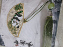 芬尚折扇熊貓書(shū)簽可愛(ài)創(chuàng  )意金屬鏤空黃銅鍍彩中國風(fēng)學(xué)生閱讀分頁(yè)書(shū)夾簡(jiǎn)約文藝流蘇生日禮物 7.2cm*4.2cm伴手禮 曬單實(shí)拍圖