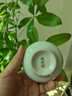 寅社莊曉明作品手繪《國色天香》主人杯喝茶杯高檔陶瓷專用大號品茗杯 國色天香（綠）-普洱杯 曬單實拍圖