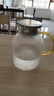 京東京造 涼水壺 高硼硅玻璃茶水分離耐熱耐高溫冷水壺泡茶杯大容量1.8L 曬單實(shí)拍圖