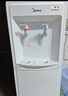 美的（Midea）飲水機(jī)家用桶裝水立式辦公室溫?zé)嵝投嘀胤栏蔁髢?chǔ)物柜飲水器MYR718S-X 曬單實(shí)拍圖