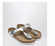 BIRKENSTOCKBirkenstock/勃肯  女士夾趾涼鞋平跟鞋簡(jiǎn)約時(shí)尚  2025新款 銀灰色 36 曬單實(shí)拍圖