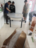 臥家 巖板餐桌椅組合現(xiàn)代簡約輕奢伸縮折疊家用小戶型實木餐桌吃飯桌 升級四軌款12mm巖板-顏色自選 1.35m 直徑桌+四椅【菠蘿椅】 曬單實拍圖