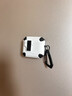 米聆會(huì)適用于airpods4耳機(jī)保護(hù)套自動(dòng)彈蓋耳機(jī)殼耳機(jī)倉保護(hù)殼一體式套鎖扣magsafe磁吸充電鎖防丟鎖防塵 【airpods 4】白色 耳機(jī)機(jī)甲殼保護(hù)套 曬單實(shí)拍圖