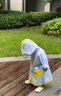 babycrayon2025新款卡通小萌鯊兒童雨衣男女童全身防水幼兒園小學(xué)生專用雨披 小鈣藍【雨衣  EVA材質(zhì)】 S【適合身高約90-100cm】 曬單實拍圖