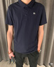 KOLON SPORT/可隆涼感POLO衫 男子戶外休閑防曬運動徒步登山短袖 LHPT4MN125-BK 黑色 L (175/96A) 曬單實拍圖