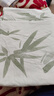 紅豆A類全棉老粗布床單單件100%純棉床罩加厚單雙人被單230*245cm竹影 曬單實拍圖