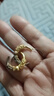 金耳環(huán)9轉(zhuǎn)運(yùn)珠女款耳墜鍍金耳圈滿天星沙金耳飾送女友禮物 金幸運(yùn)珠耳環(huán) 曬單實(shí)拍圖