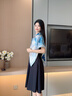 吳蠶里高檔雙面花羅真絲絲巾女桑蠶絲方巾母親節(jié)送媽媽生日禮物圍巾披肩 凌香梅花100%桑蠶絲+雙面雙色 曬單實(shí)拍圖