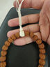 京城一品堂冰料猛犸象牙分體金腰線(xiàn)三通星月金剛菩提子猴頭手串佛珠文玩配飾 對孔約10mm【環(huán)925銀鍍金】 曬單實(shí)拍圖