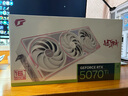 七彩虹（Colorful）iGame GeForce RTX 5070 Ti Ultra W OC 16GB GDDR7 DLSS 4 電競光追游戲設(shè)計(jì)電腦顯卡 曬單實(shí)拍圖