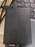 西部數(shù)據(jù)（WD）2TB 移動硬盤 USB3.0 My Passport隨行版2.5英寸 白 機械硬盤 筆記本電腦外接 大容量加密存儲 曬單實拍圖
